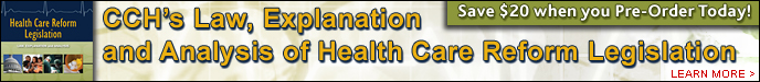Law, Explanation and Analysis of Health Care Reform Legislation